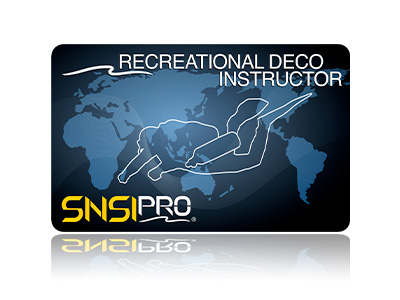 SNSI Recreational Deco Instructor