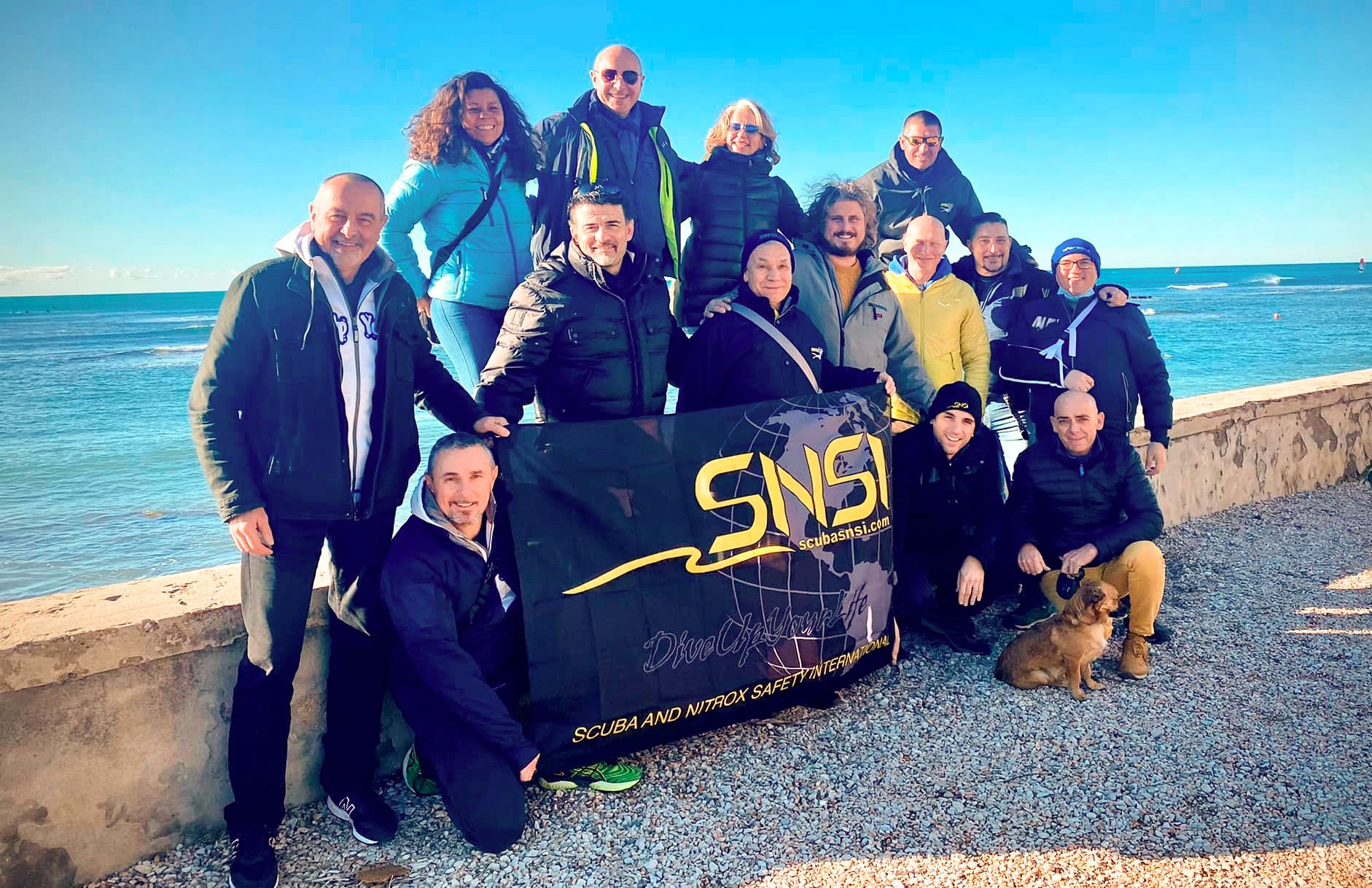 La squadra di Instructor Trainer SNSI